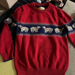 Mini Boden Christmas Sweater Size 7-8Y EUC